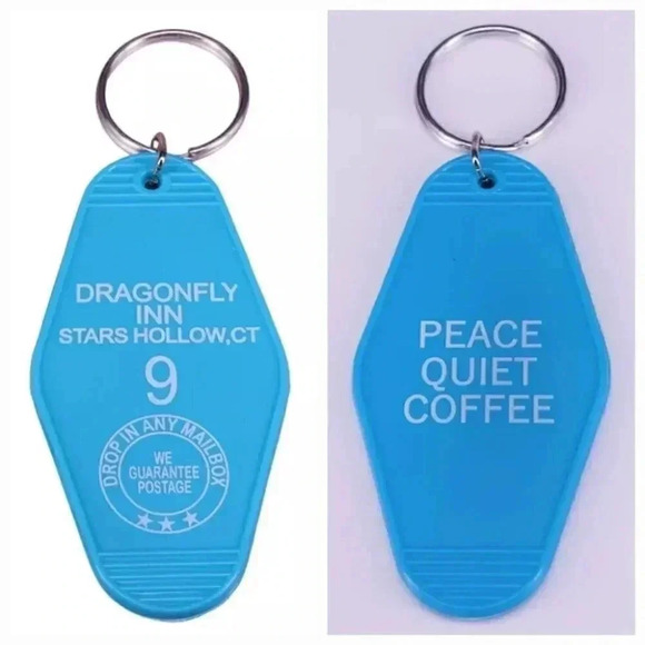 Gilmore Girls Dragonfly inn Keychain - Picture 1 of 1